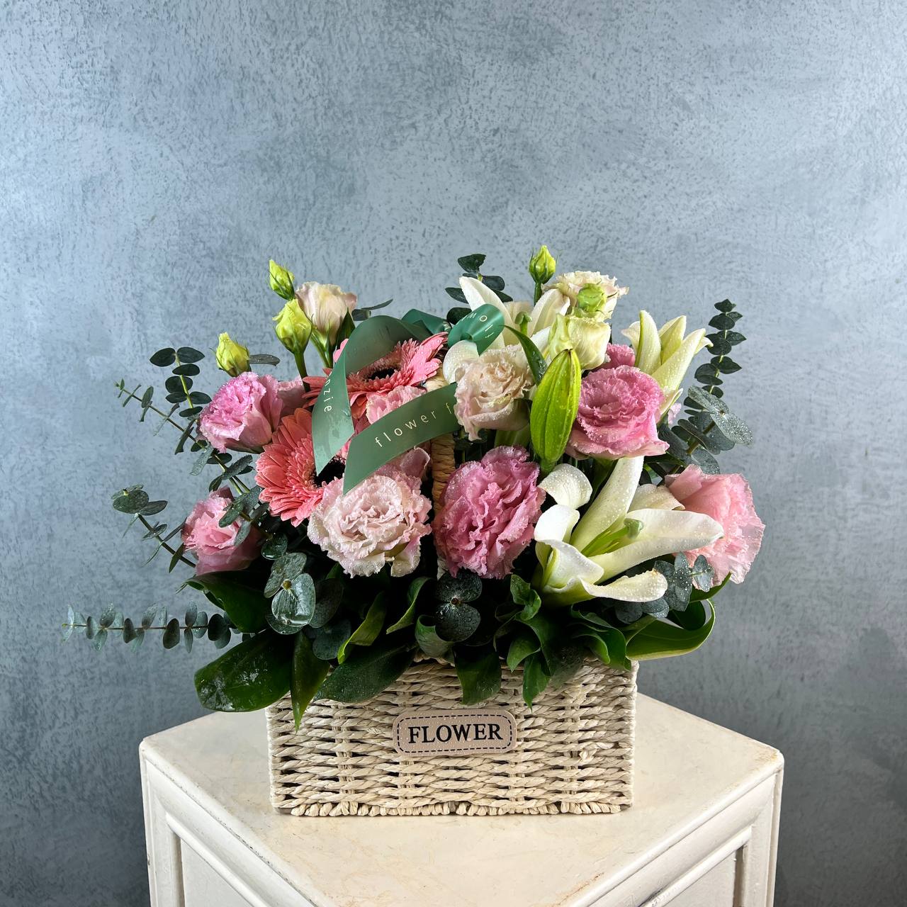 Petal Whispers Flower Basket