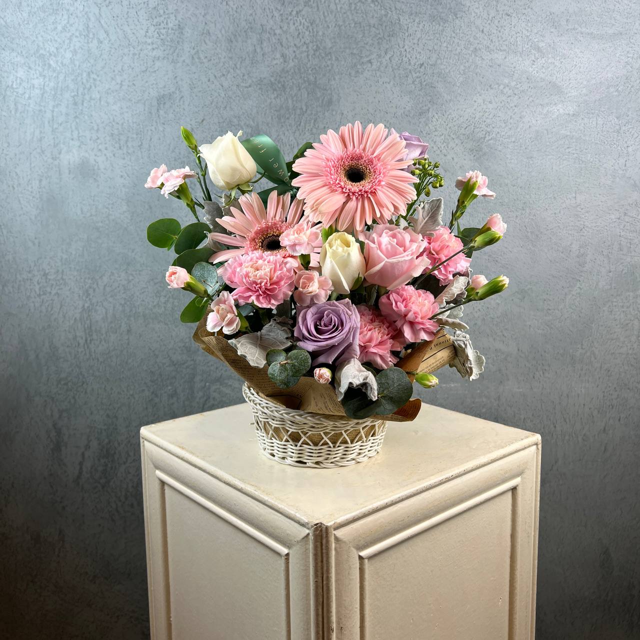 Petal Whispers Flower Basket