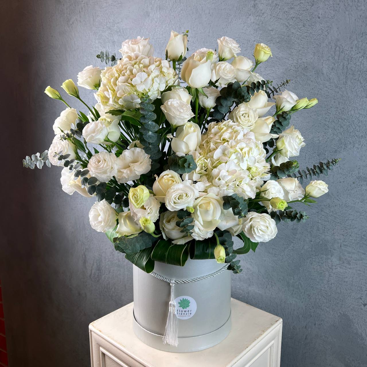 Ivory Flower Box