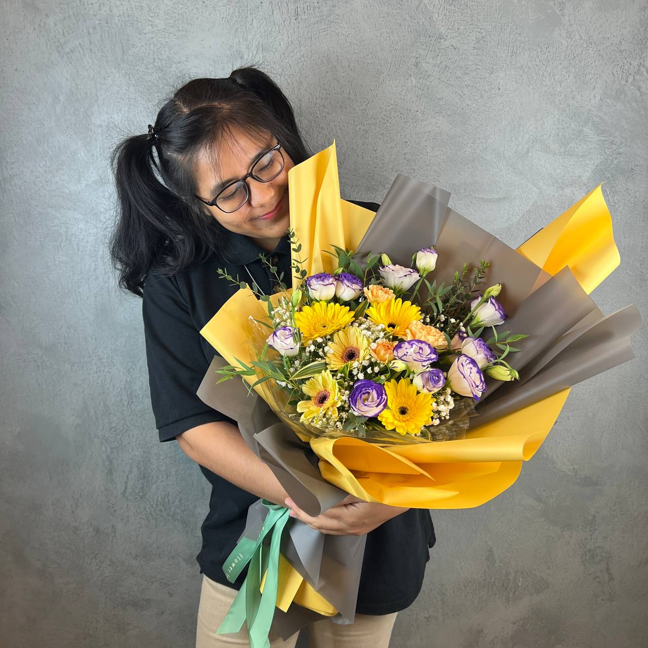 Golden Green Bouquet