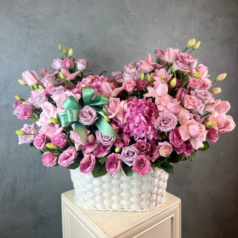 Pink Promise Blush Basket