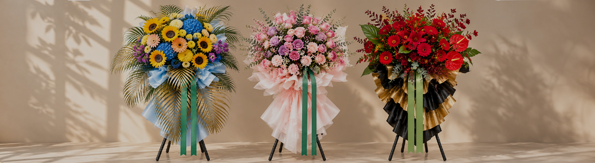 Flower Stands in Kuala Lumpur