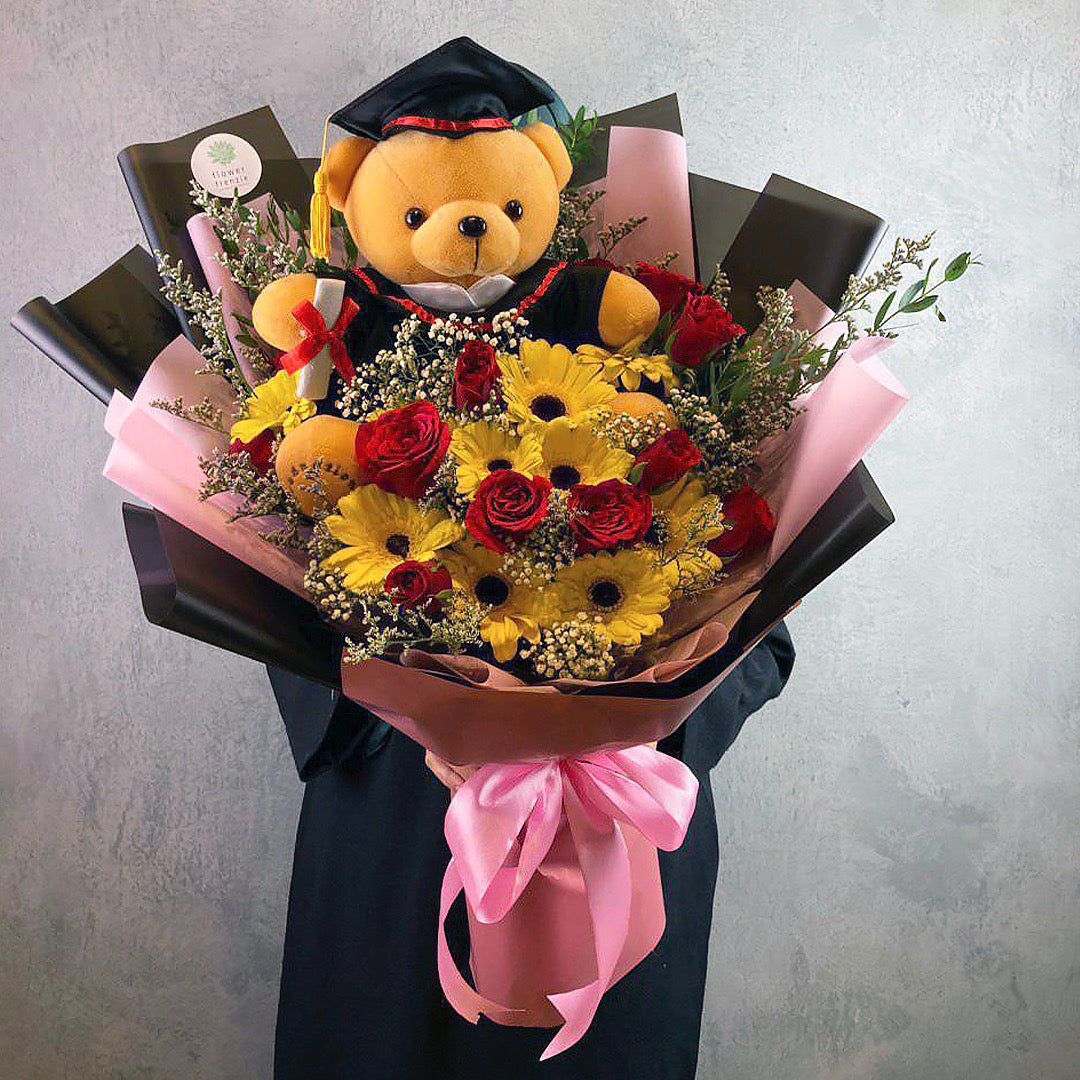 Graduation Bouquet (Black)