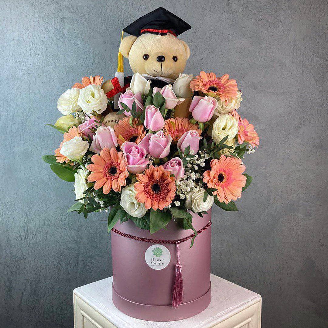 Graduation Flower Box