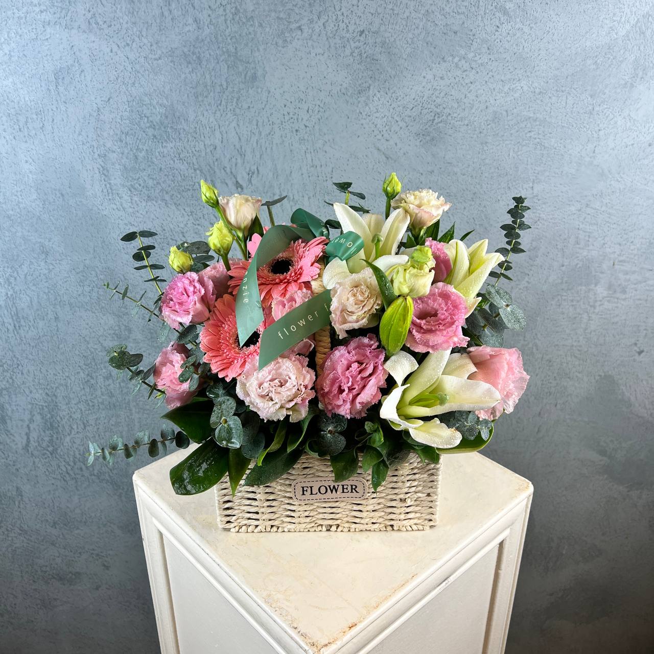 Petal Whispers Flower Basket