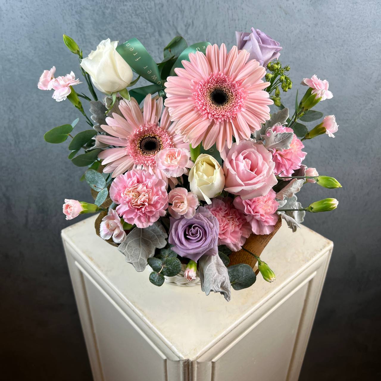 Petal Whispers Flower Basket