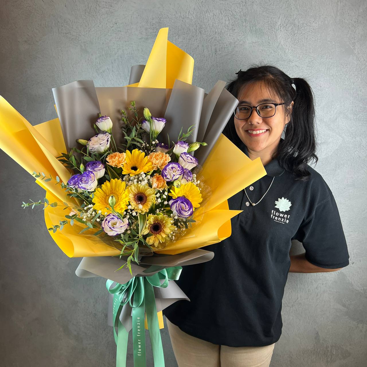 Golden Green Bouquet