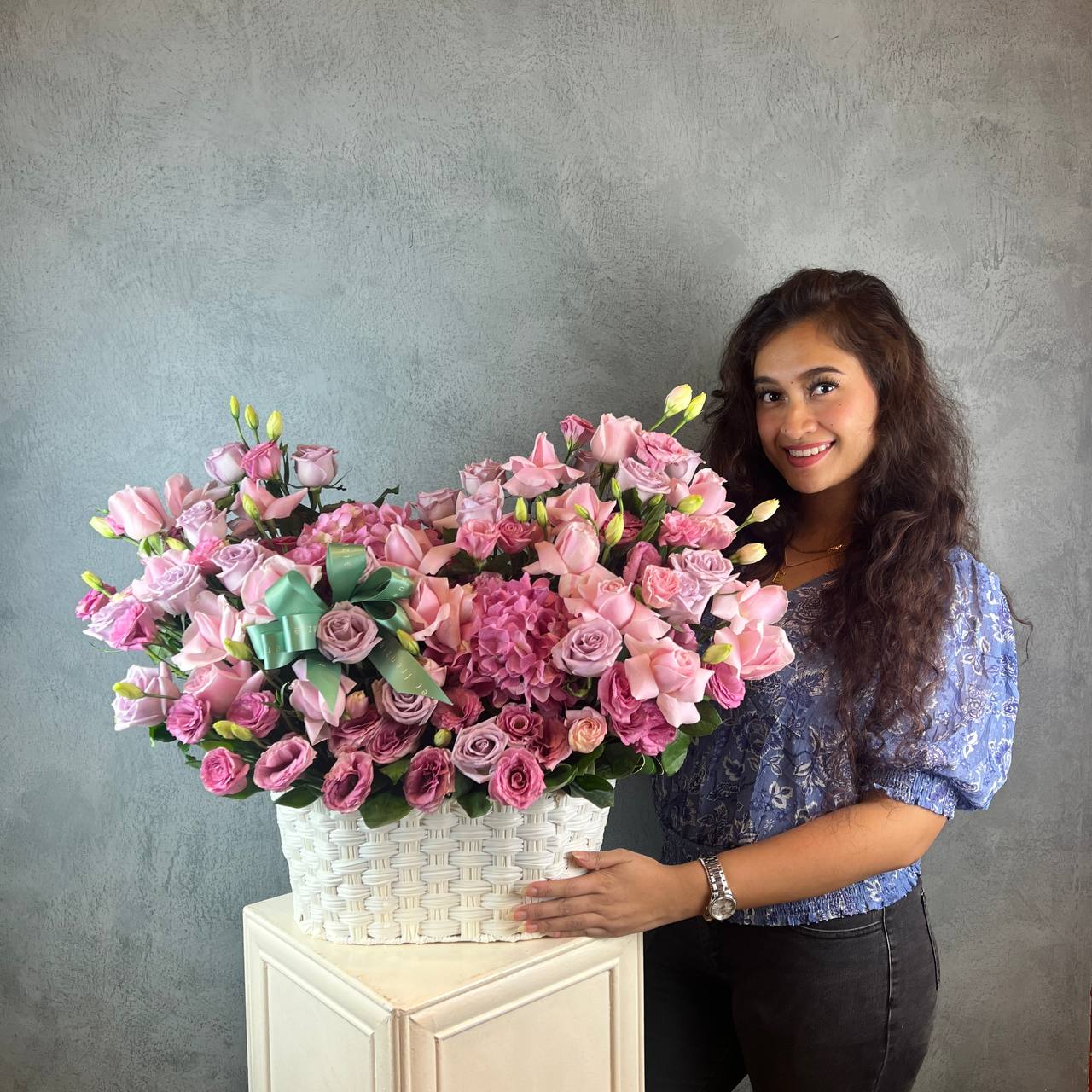 Pink Promise Blush Basket
