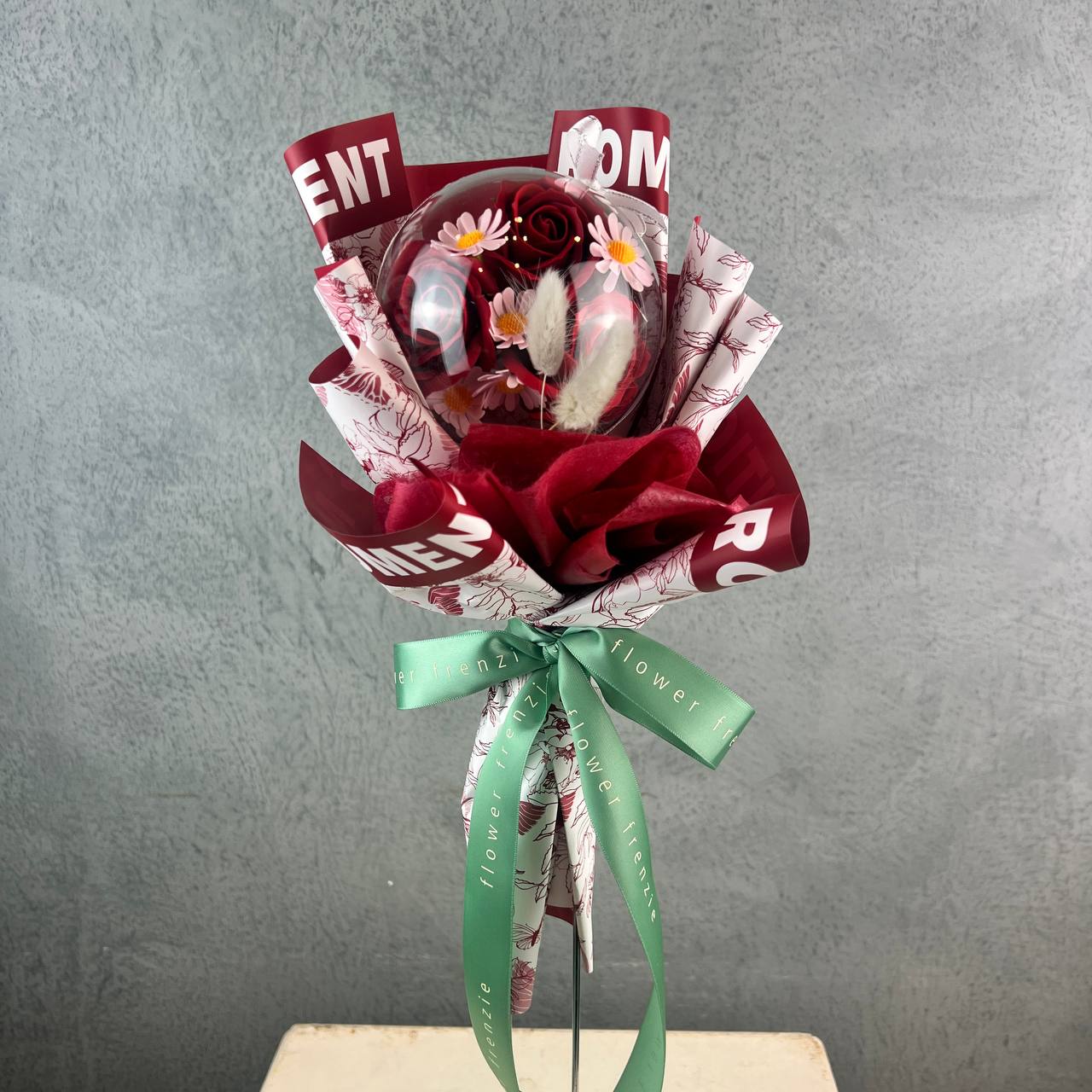 Velvet Rose Soap Bouquet